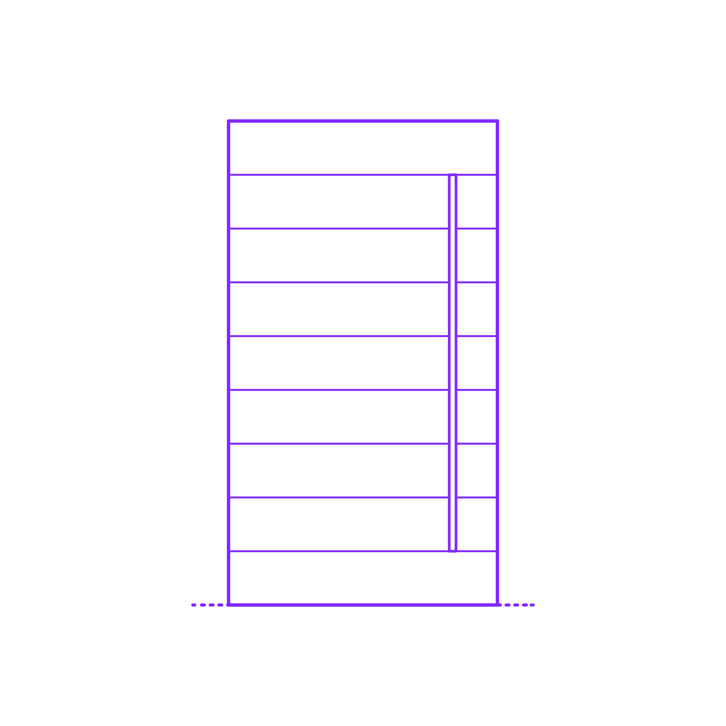 Buildings Pivot Doors Horizontal Slats Wide Outline Svg File Free Vectors